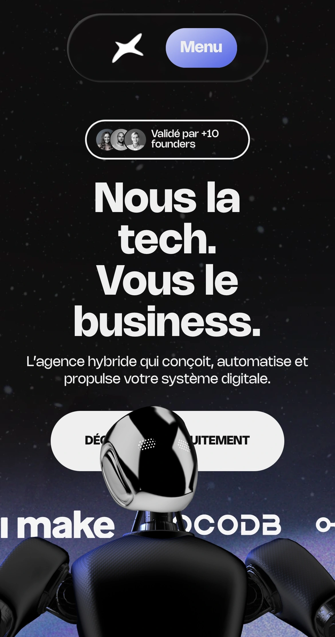 a screenshot of the responsive of my works