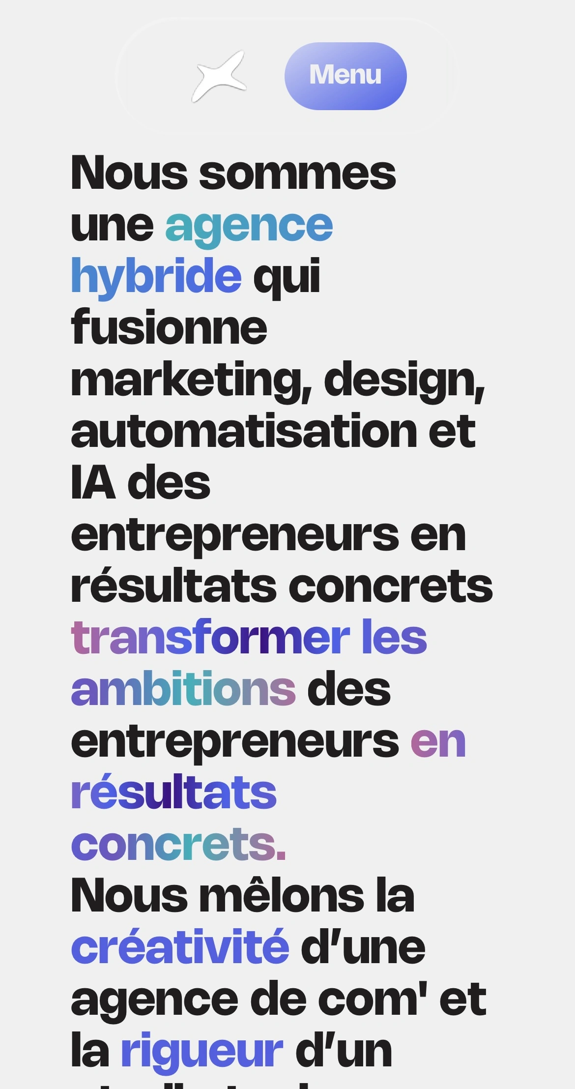 a screenshot of the responsive of my works