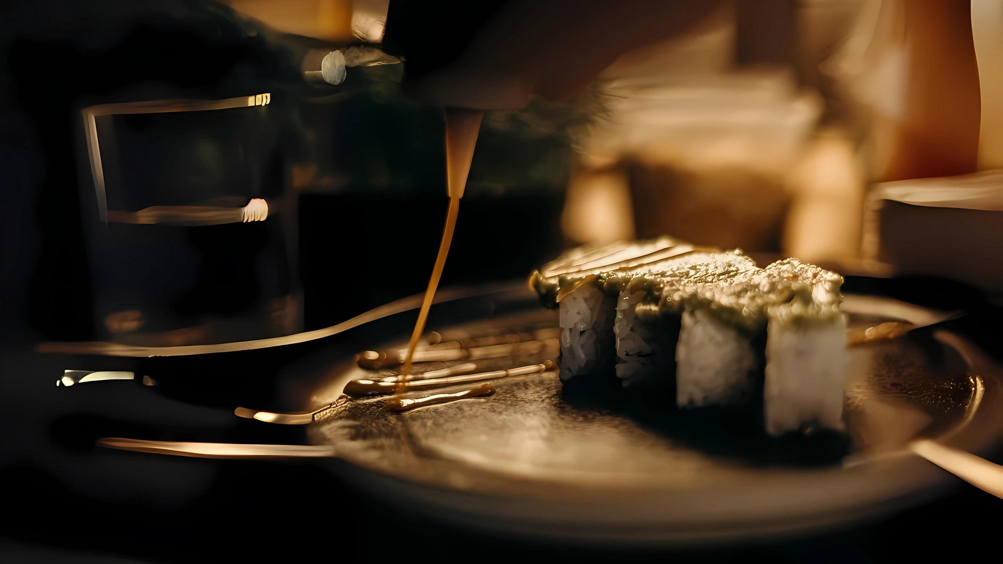 picture of luxurious sushi 